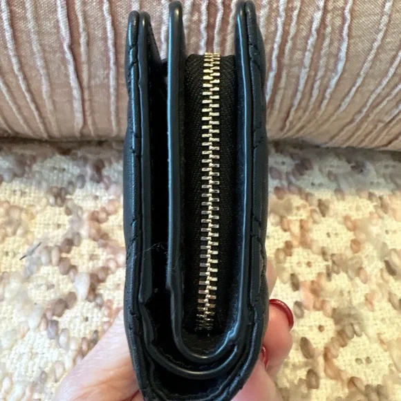 Kate Spade Quilted Black wallet - Picture 9 of 11